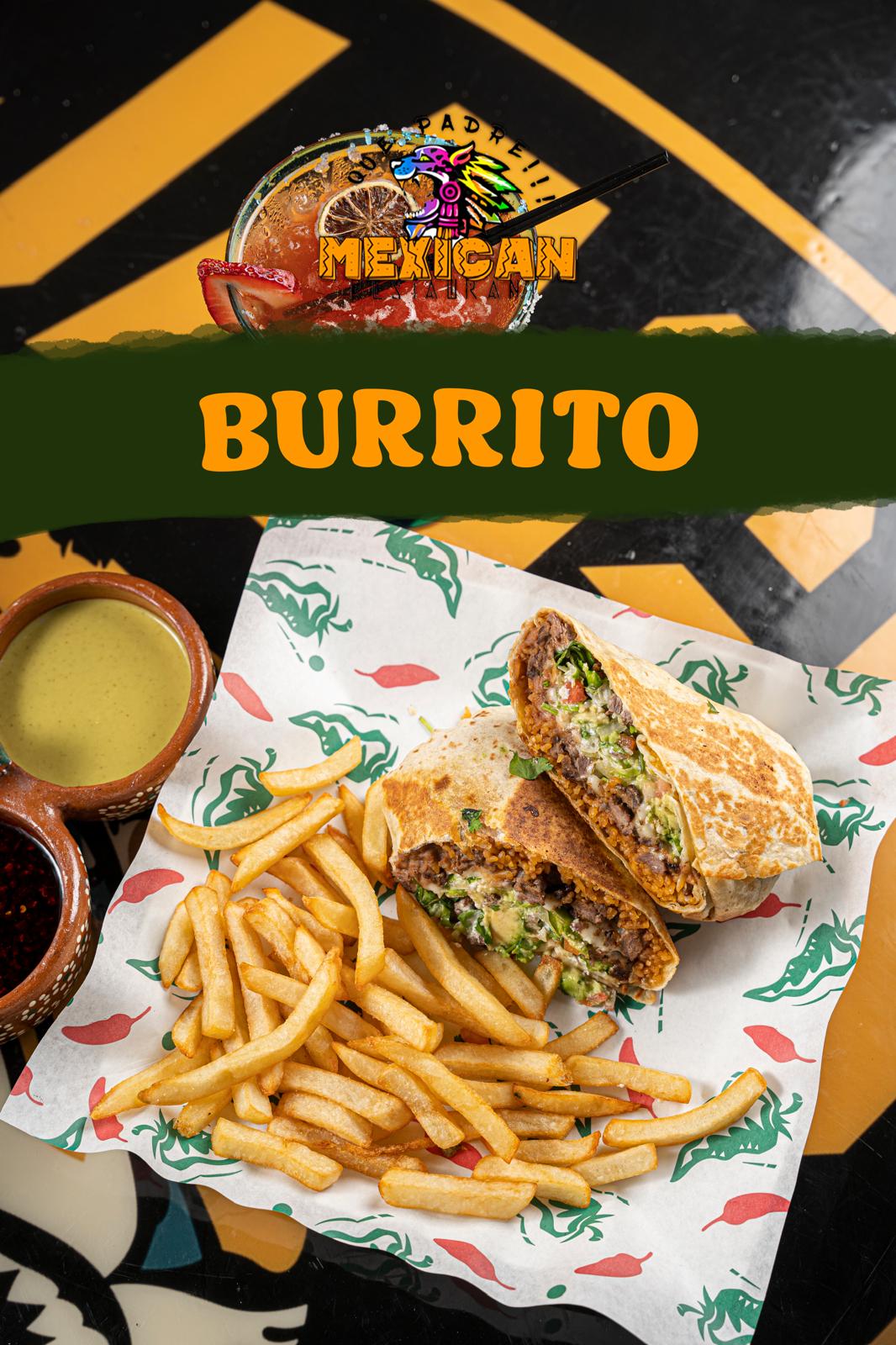 Que Padre burrito