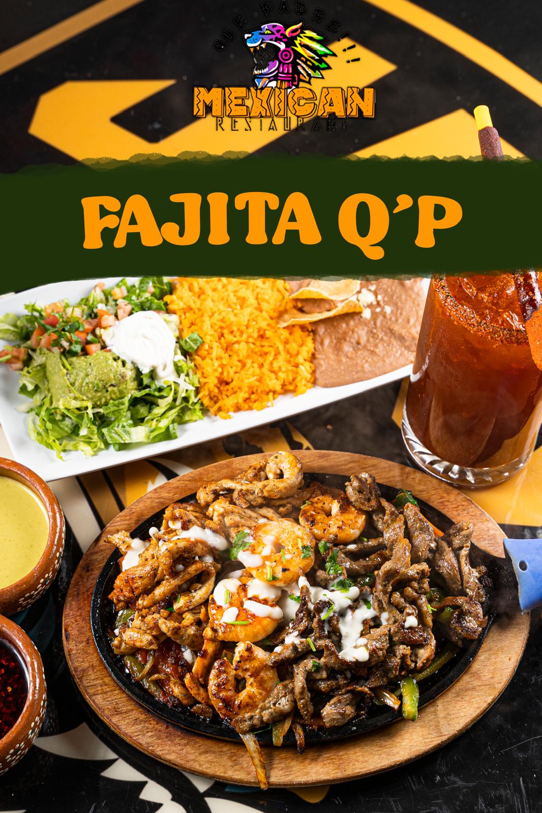 Fajita Q P platter