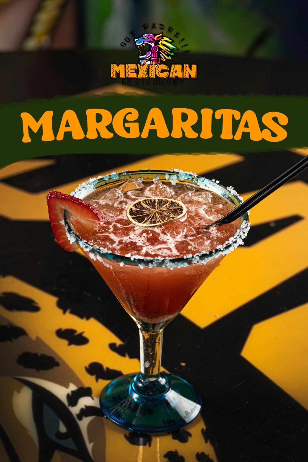Margaritas at Que Padre Restaurant